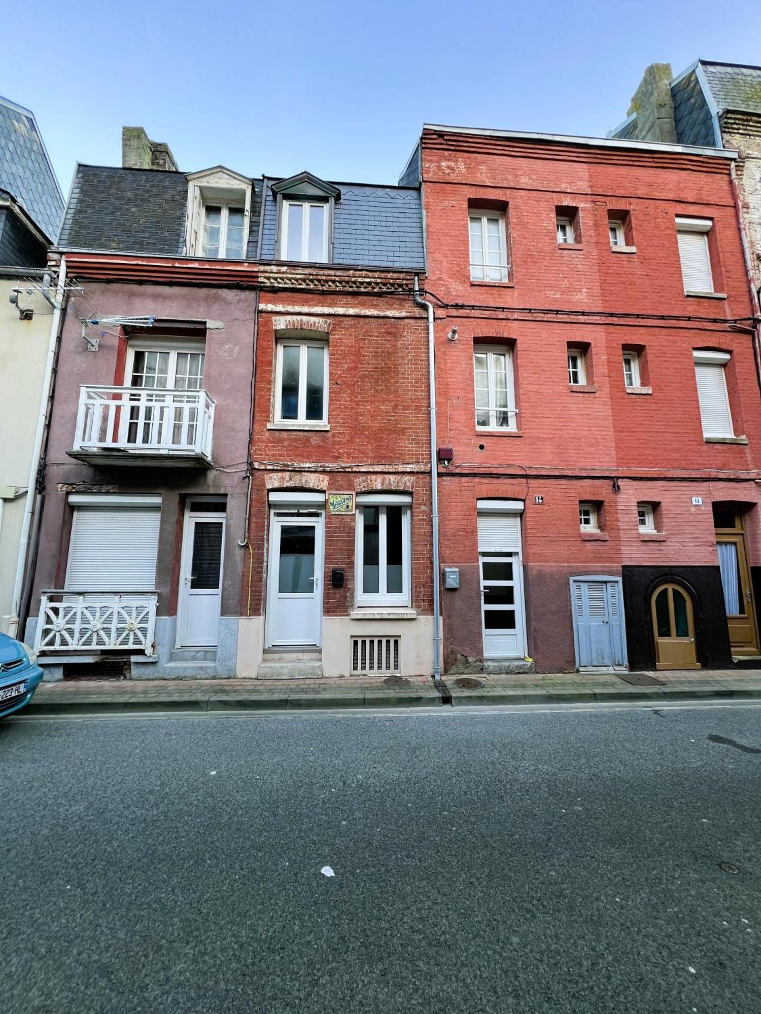 Maison De Pecheurs Malvina Le Tréport Extérieur photo